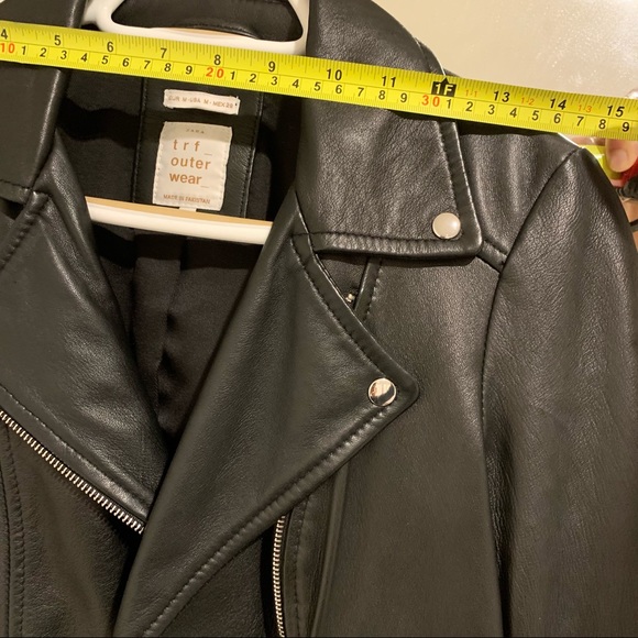 Zara Real Leather Jacket - Picture 8 of 12